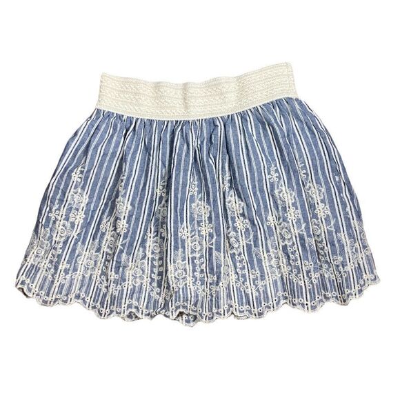 Knit Works denim and lace style skort, size YL, NWOT - Picture 2 of 8